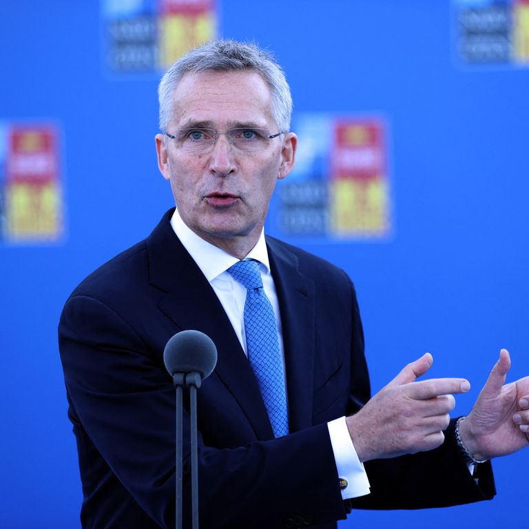 Il segretario generale della nato Jens Stoltenberg