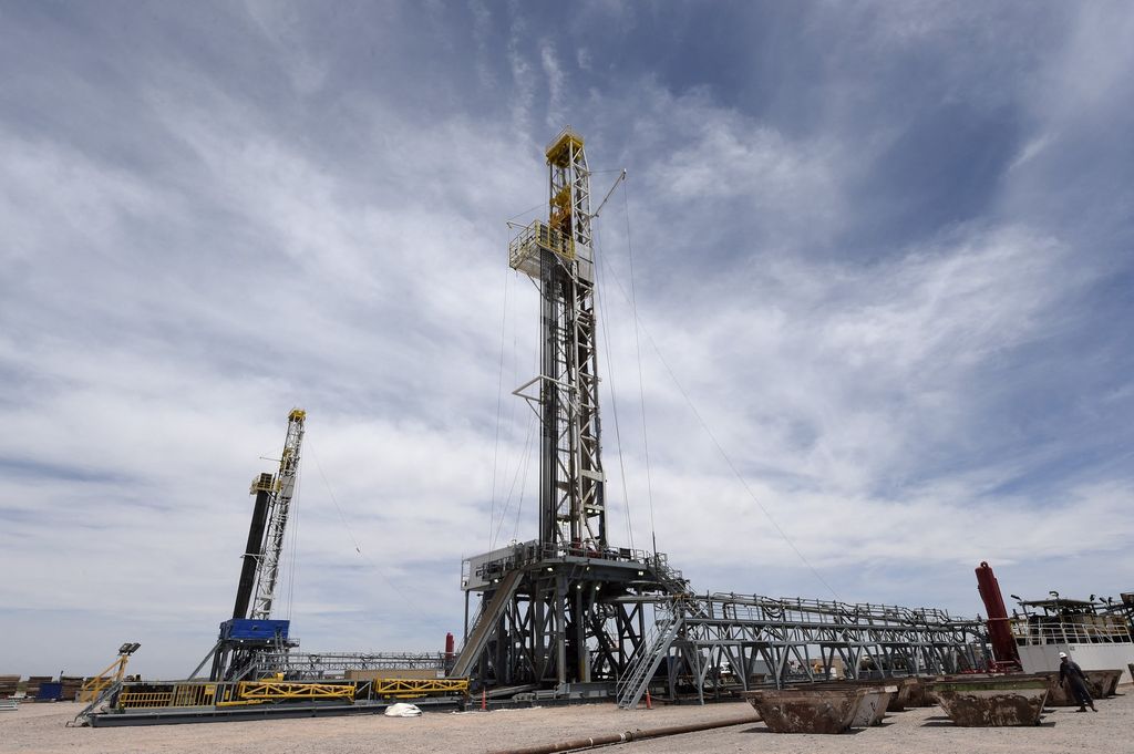 L'area dello stabilimento di 'Vaca Muerta', in Argentina&nbsp;