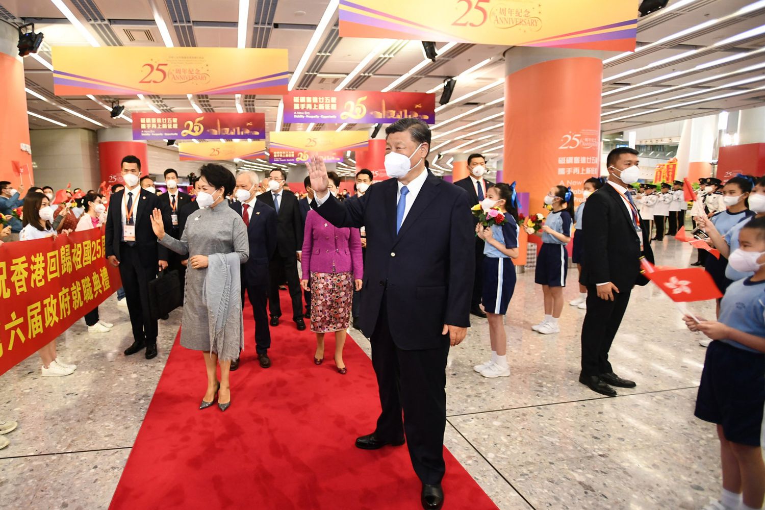 Hong Kong, visita di Xi Jinping