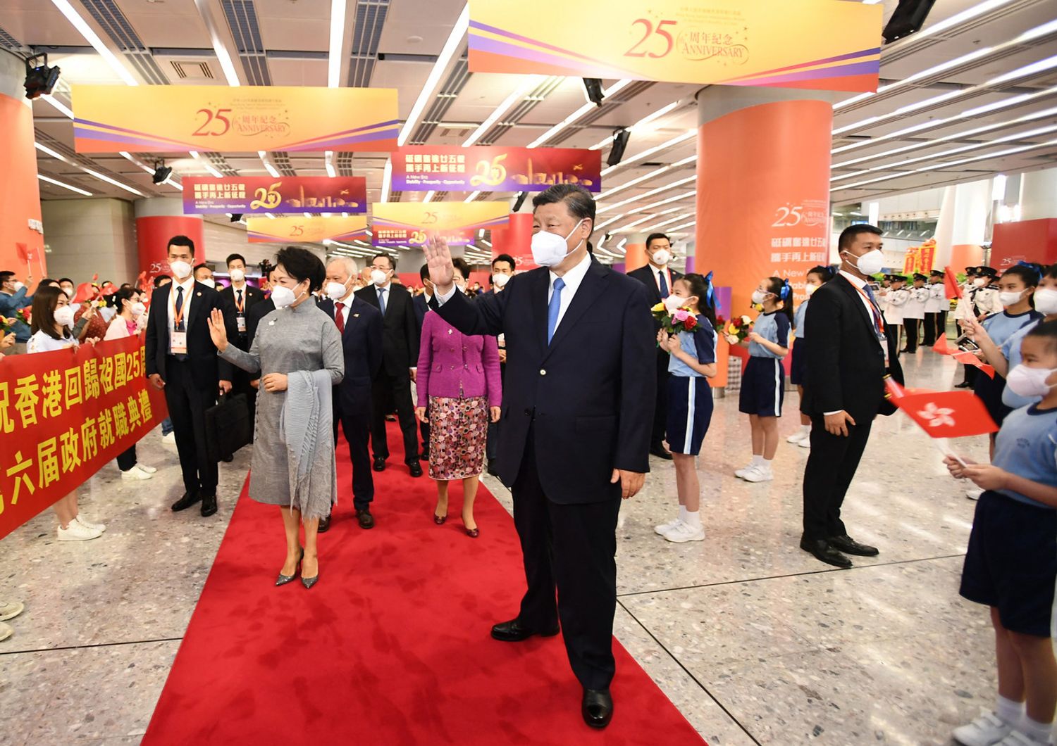 Hong Kong, visita di Xi Jinping