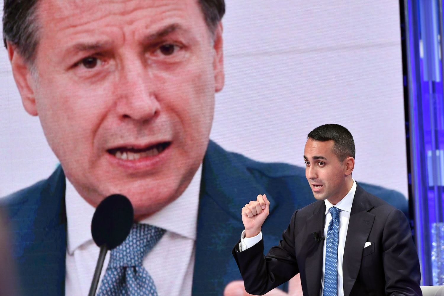 Luigi Di Maio e Giuseppe Conte
