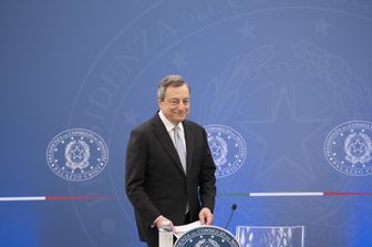 Il premier Mario Draghi&nbsp;