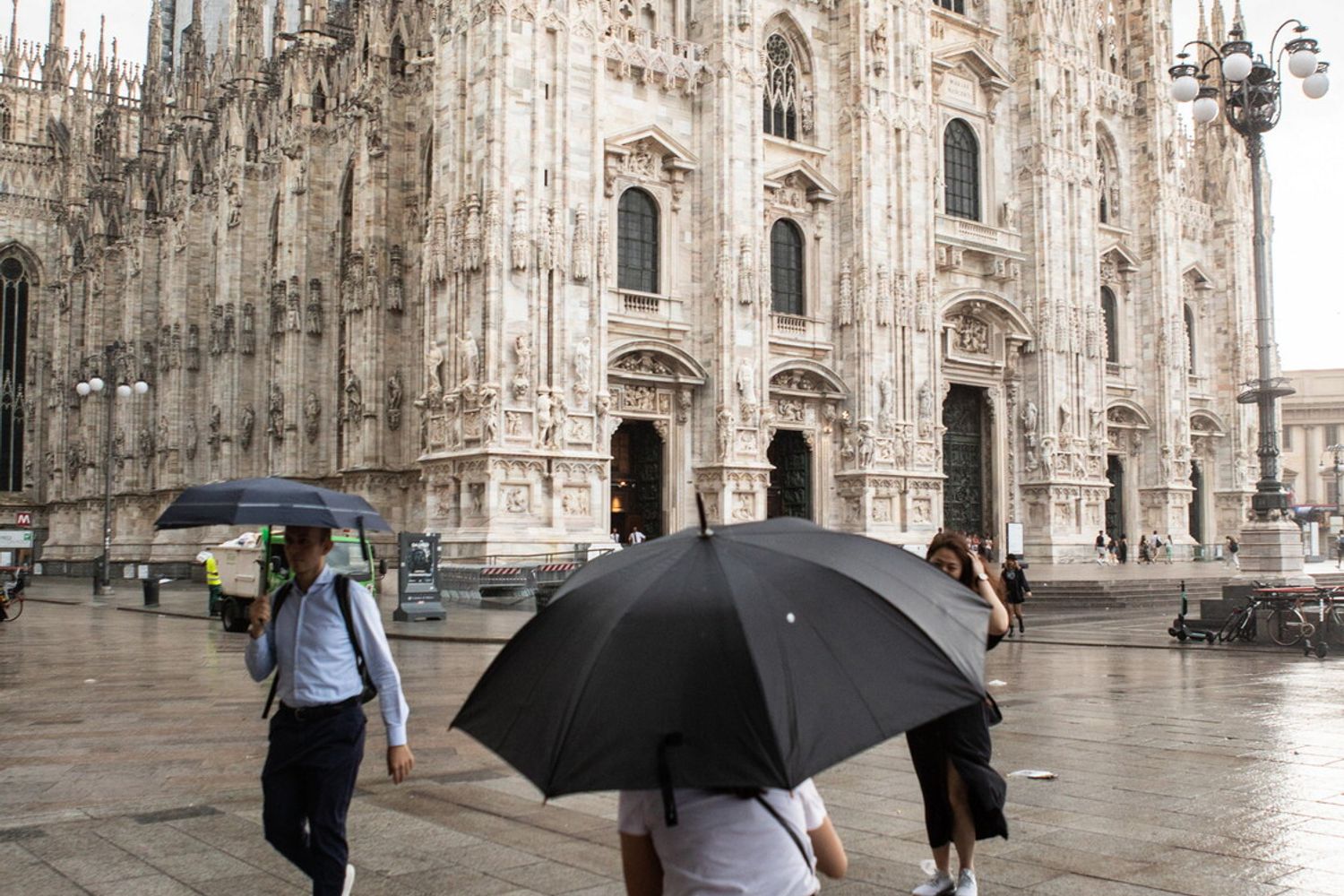 Pioggia a Milano&nbsp;