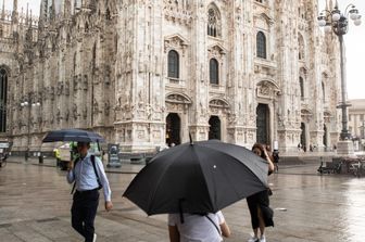 Pioggia a Milano&nbsp;