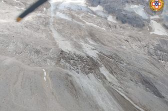 Il crollo sulla Marmolada