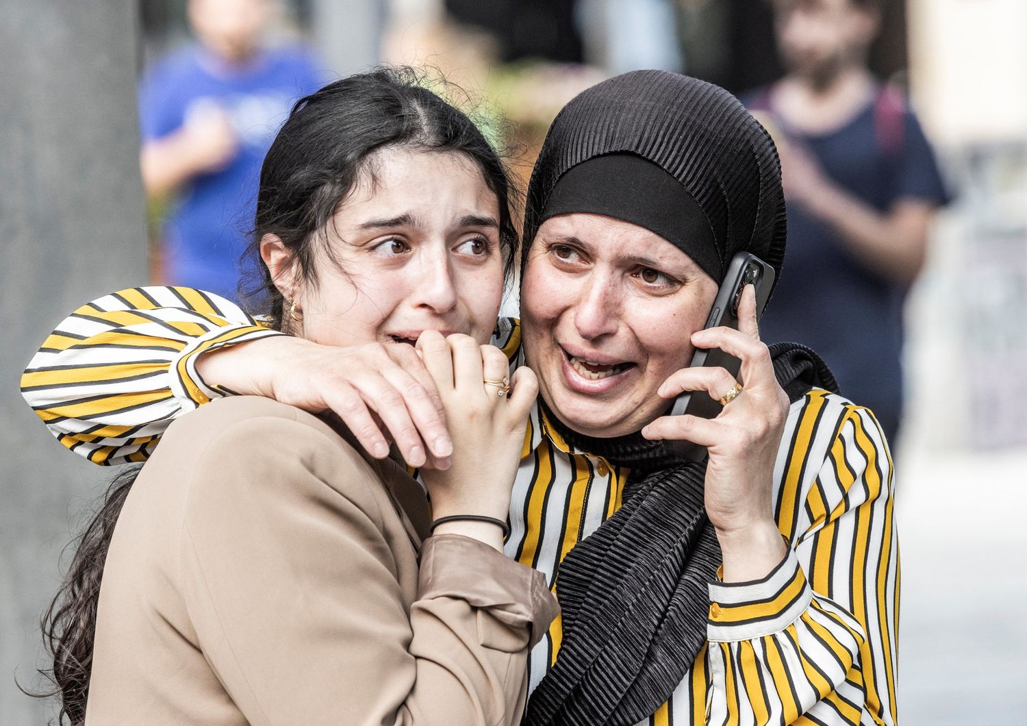 Testimoni della strage nel centro commerciale in Danimarca