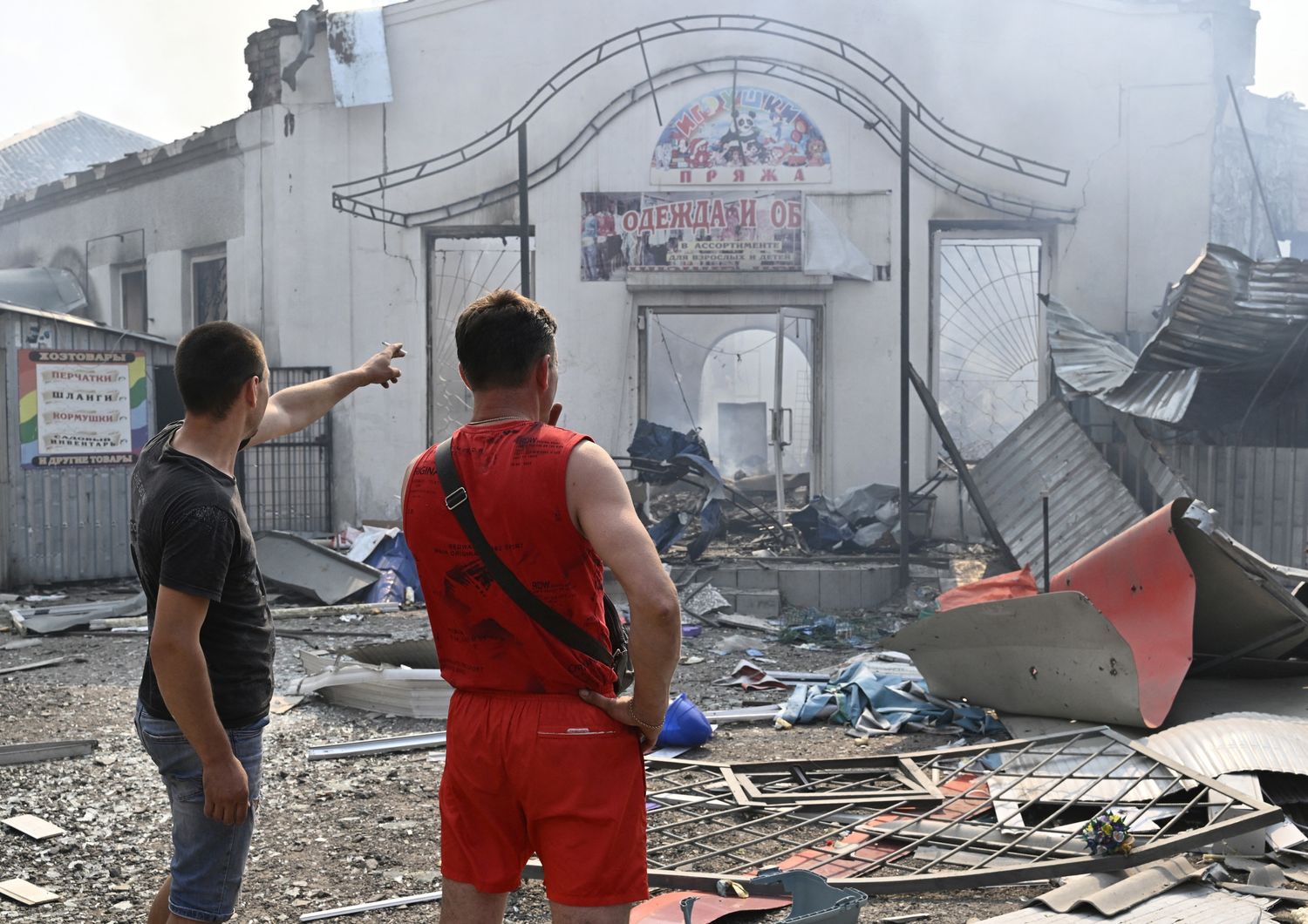 Bombardamenti nella citt&agrave; di Sloviansk&nbsp;