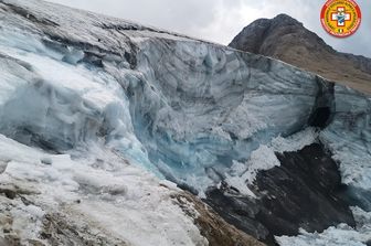 Marmolada, seracco crollato