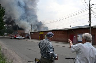 Bombardamento a Sloviansk&nbsp;