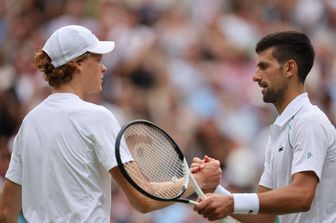 Jannik Sinner e Novak Djokovic&nbsp;