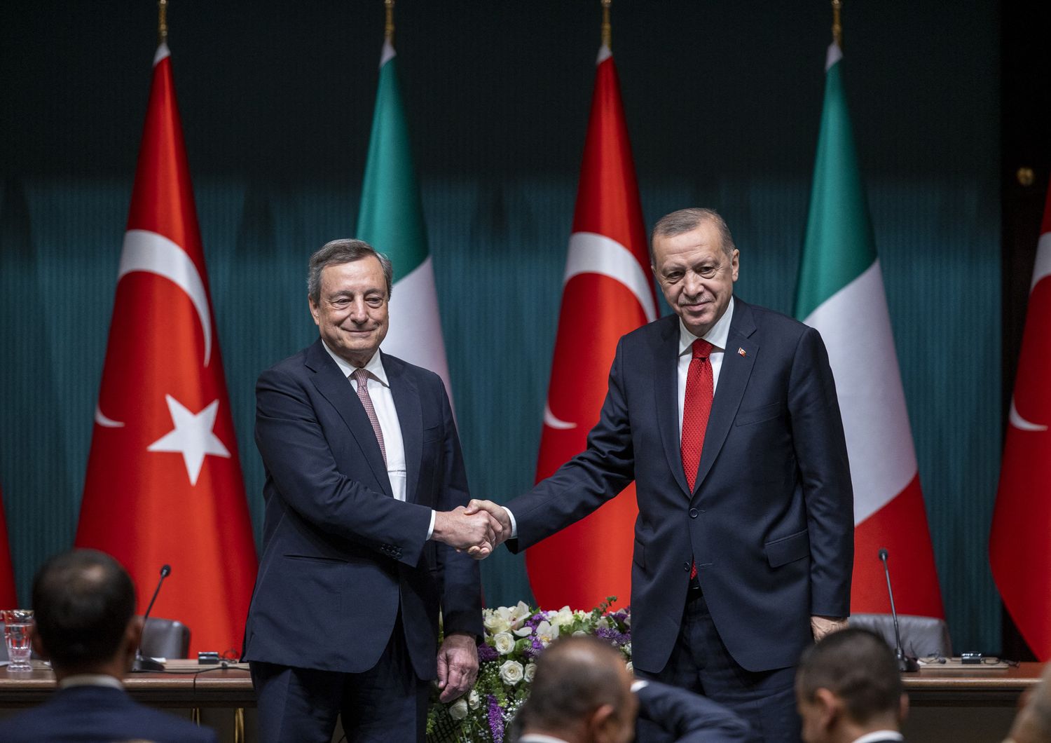 Dragi e Erdogan a Ankara