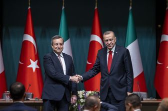 Dragi e Erdogan a Ankara
