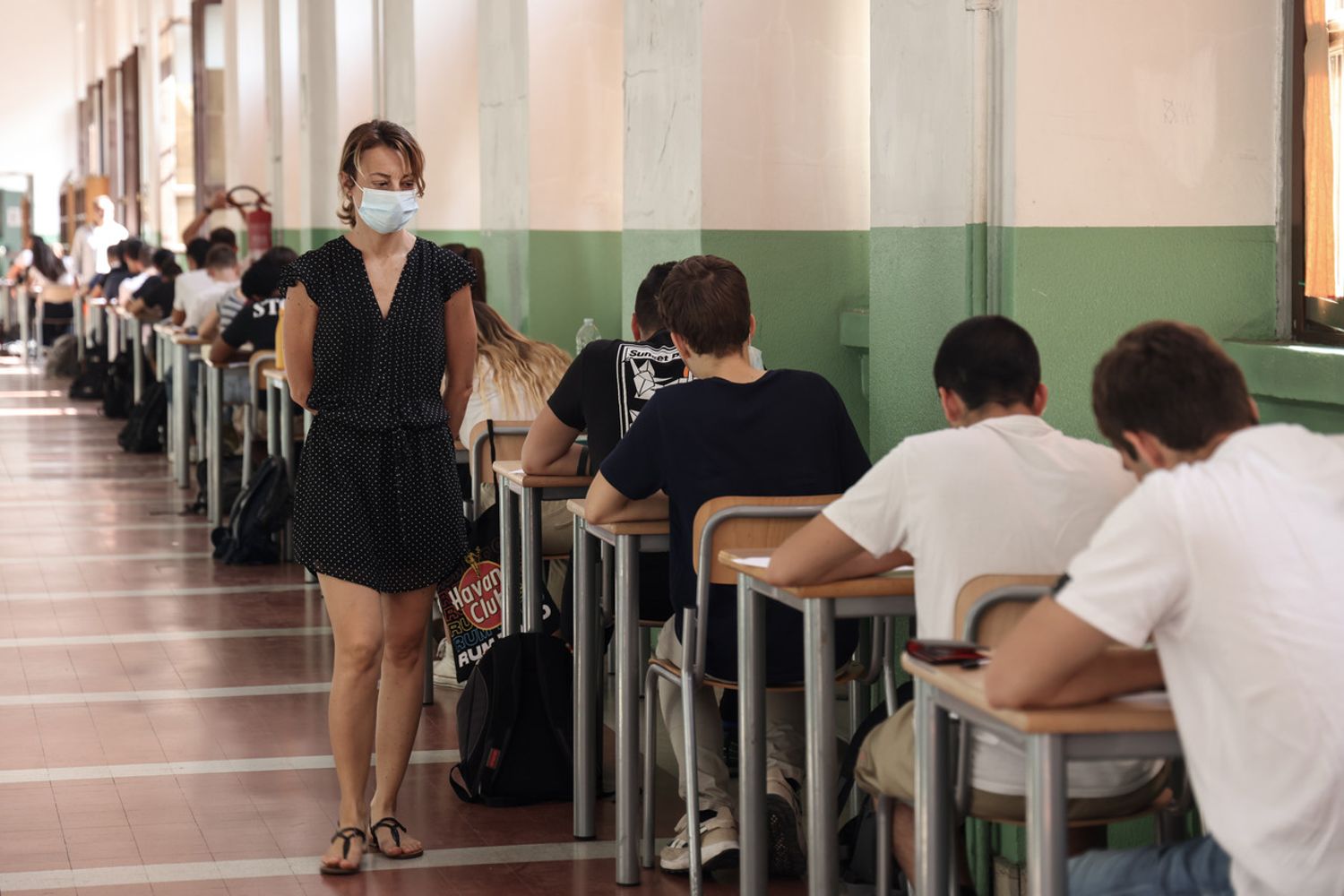 Studenti di un liceo di Milano&nbsp;