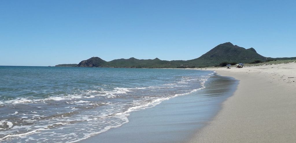 La spiaggia di Feraxi a Muravera (Sud Sardegna)
