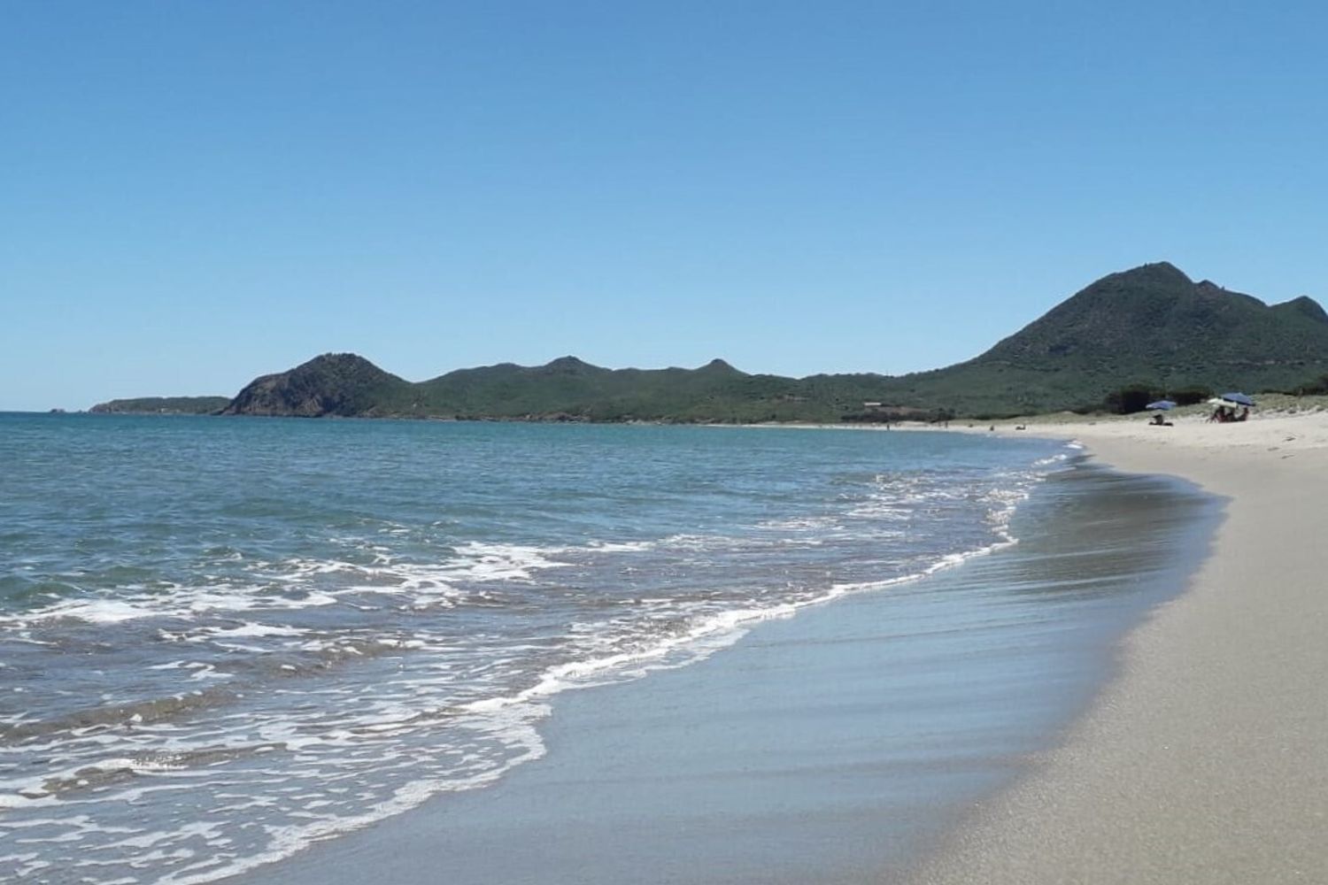 La spiaggia di Feraxi a Muravera (Sud Sardegna)