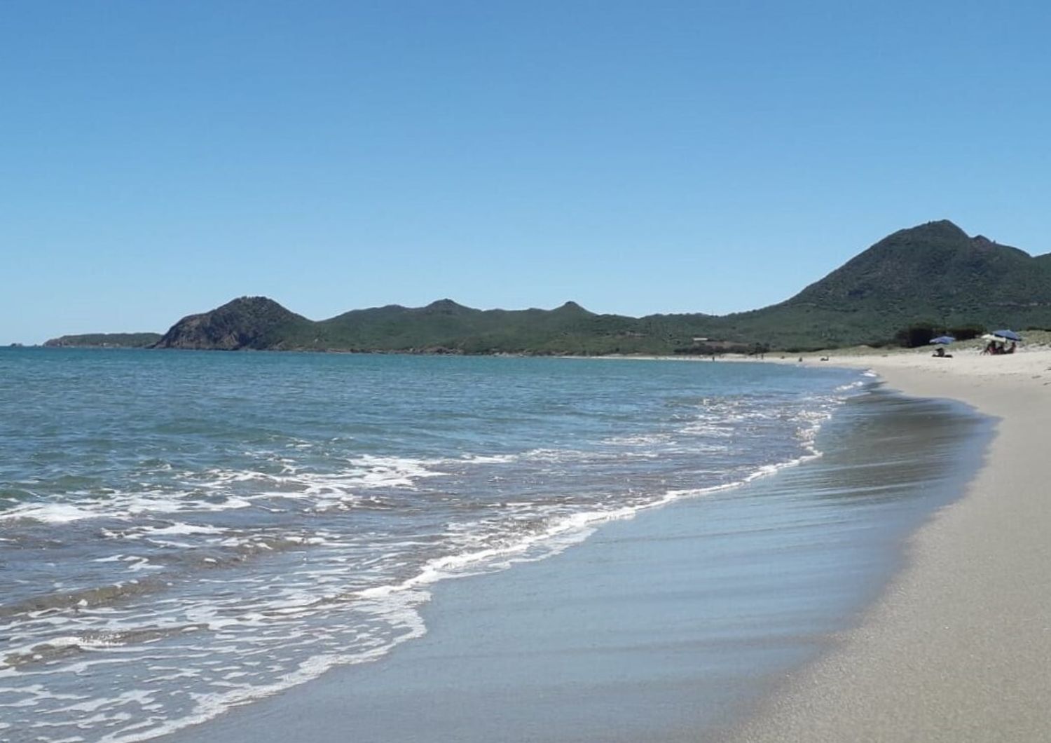 La spiaggia di Feraxi a Muravera (Sud Sardegna)