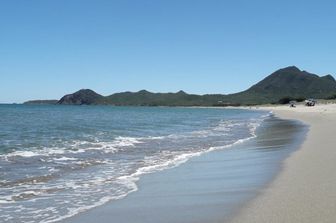 La spiaggia di Feraxi a Muravera (Sud Sardegna)