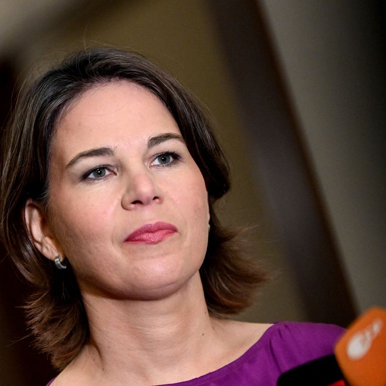 Il ministro degli esteri tedesco&nbsp;Annalena Baerbock