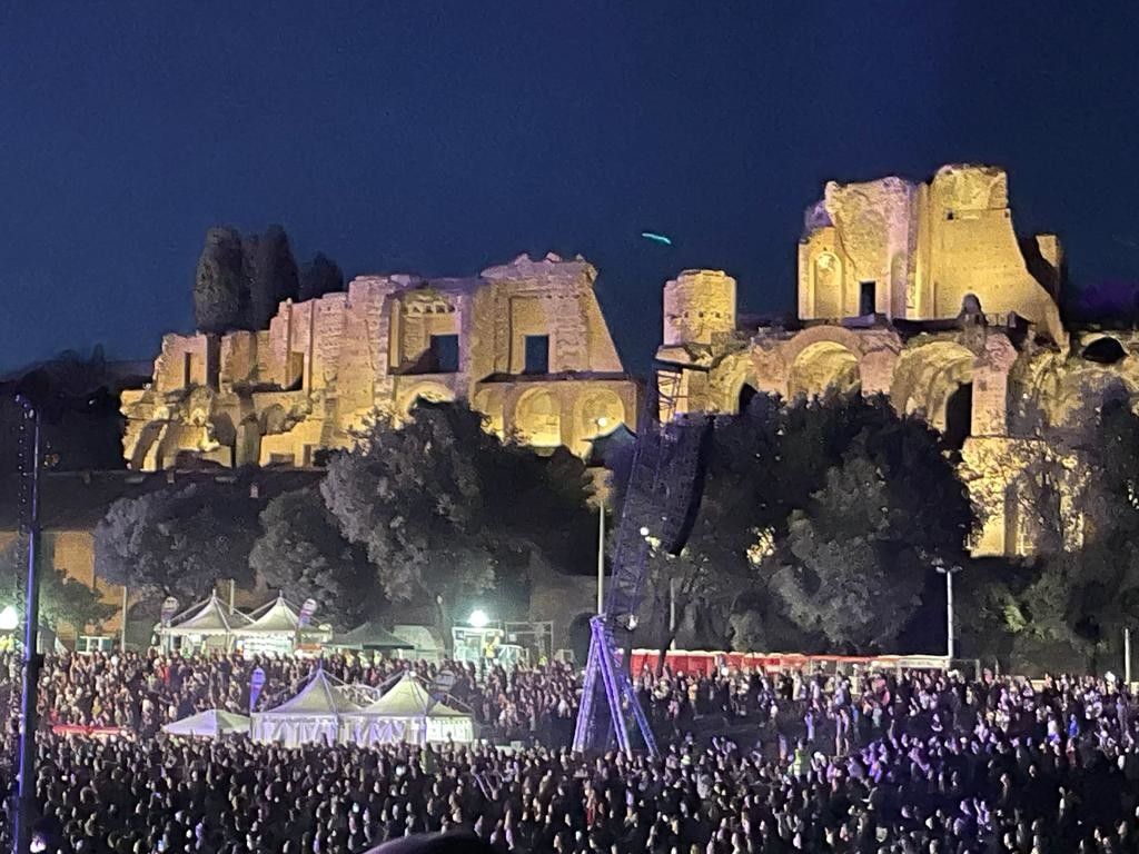 Il concerto dei Maneskin al Circo Massimo&nbsp;