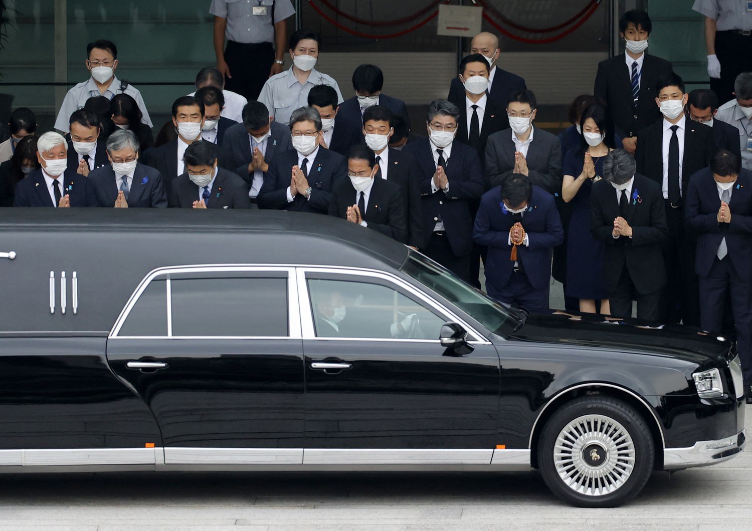 Abe funerali addio ex premier