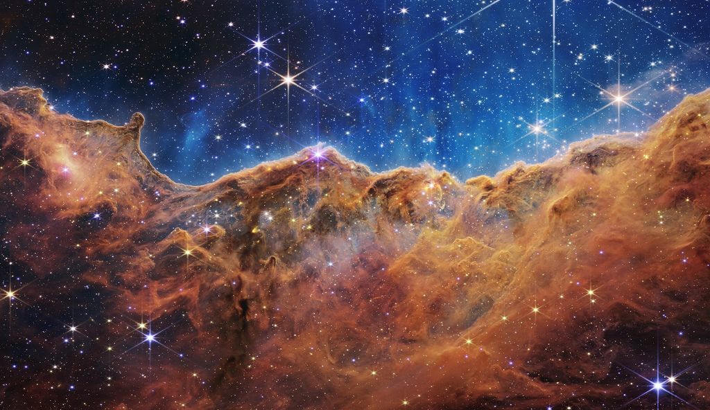 La nebulosa Carina fotografata con Webb