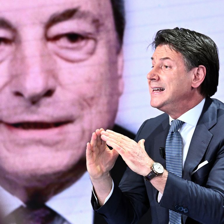Conte e Draghi