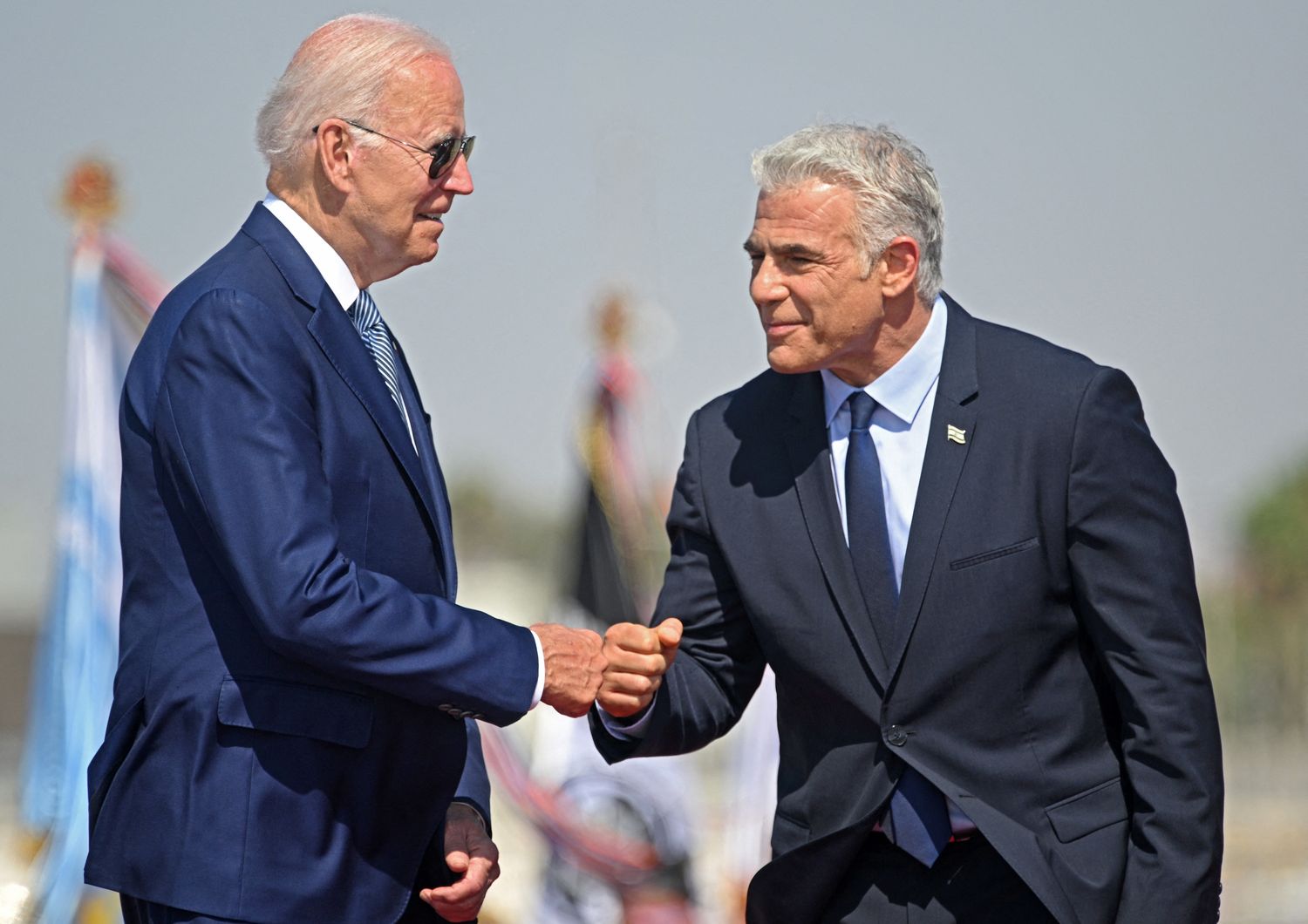Joe Biden e Yair Lapid