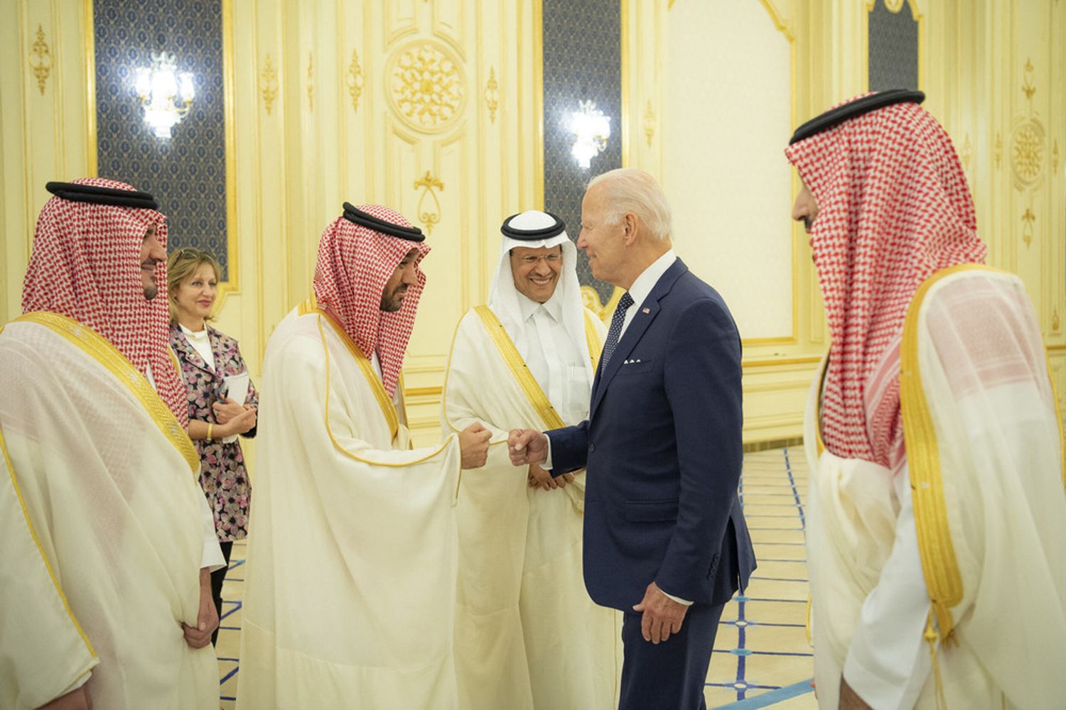 Joe Biden in Arabia Saudita