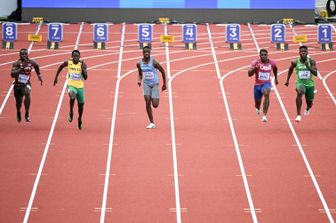 La semifinale dei 100 senza Jacobs