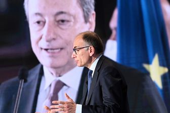 Mario Draghi ed Enrico Letta