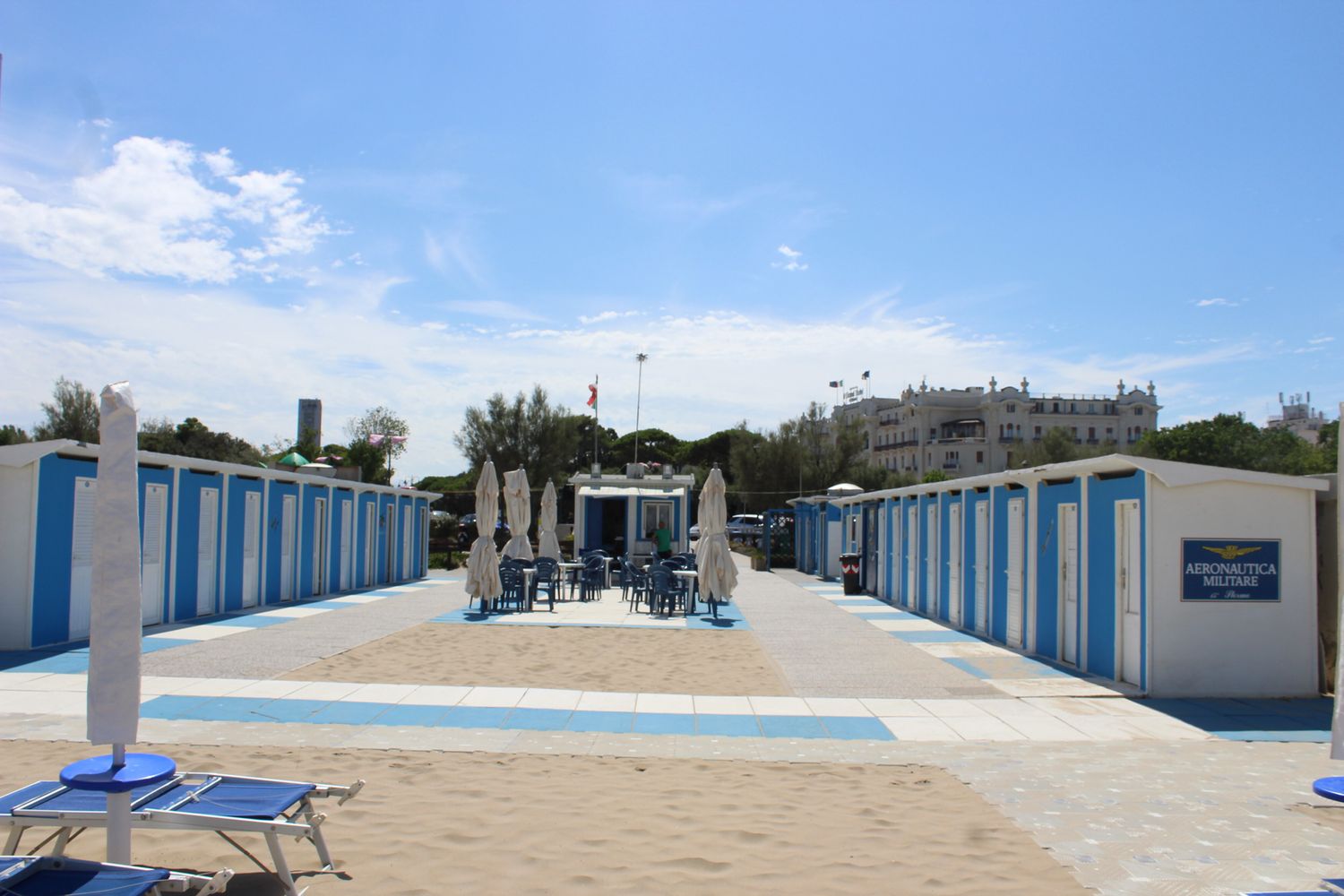 Uno stabilimento balneare