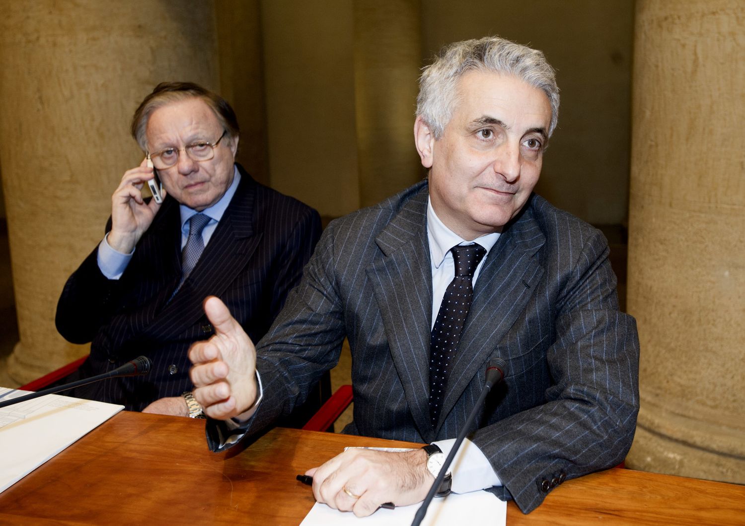 Il senatore Gaetano Quagliariello, coordinatore di Italia al Centro