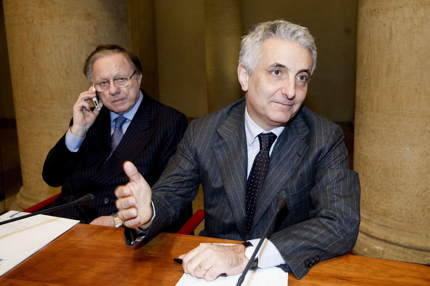 Il senatore Gaetano Quagliariello, coordinatore di Italia al Centro