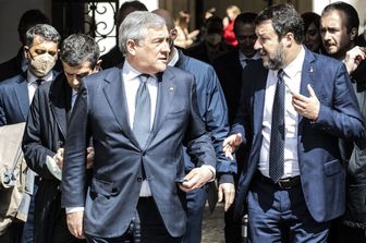 Antonio Tajani e Matteo Salvini