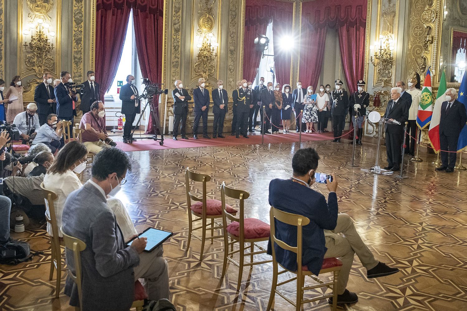 Il discorso del presidente Sergio Mattarella&nbsp;
