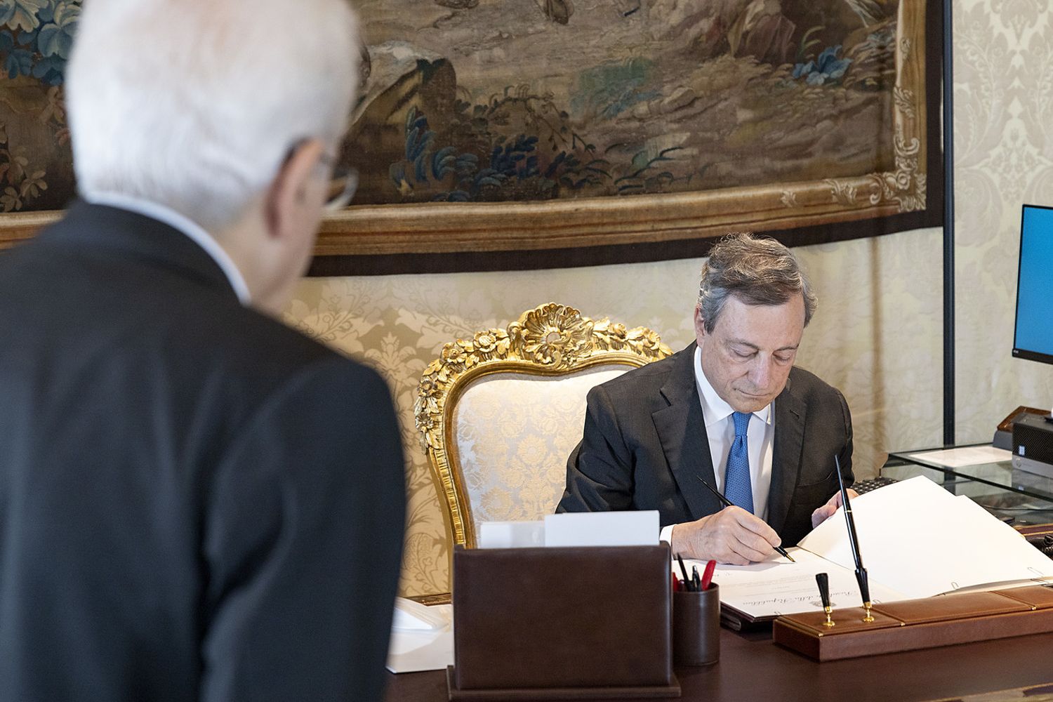 Mattarella e Draghi