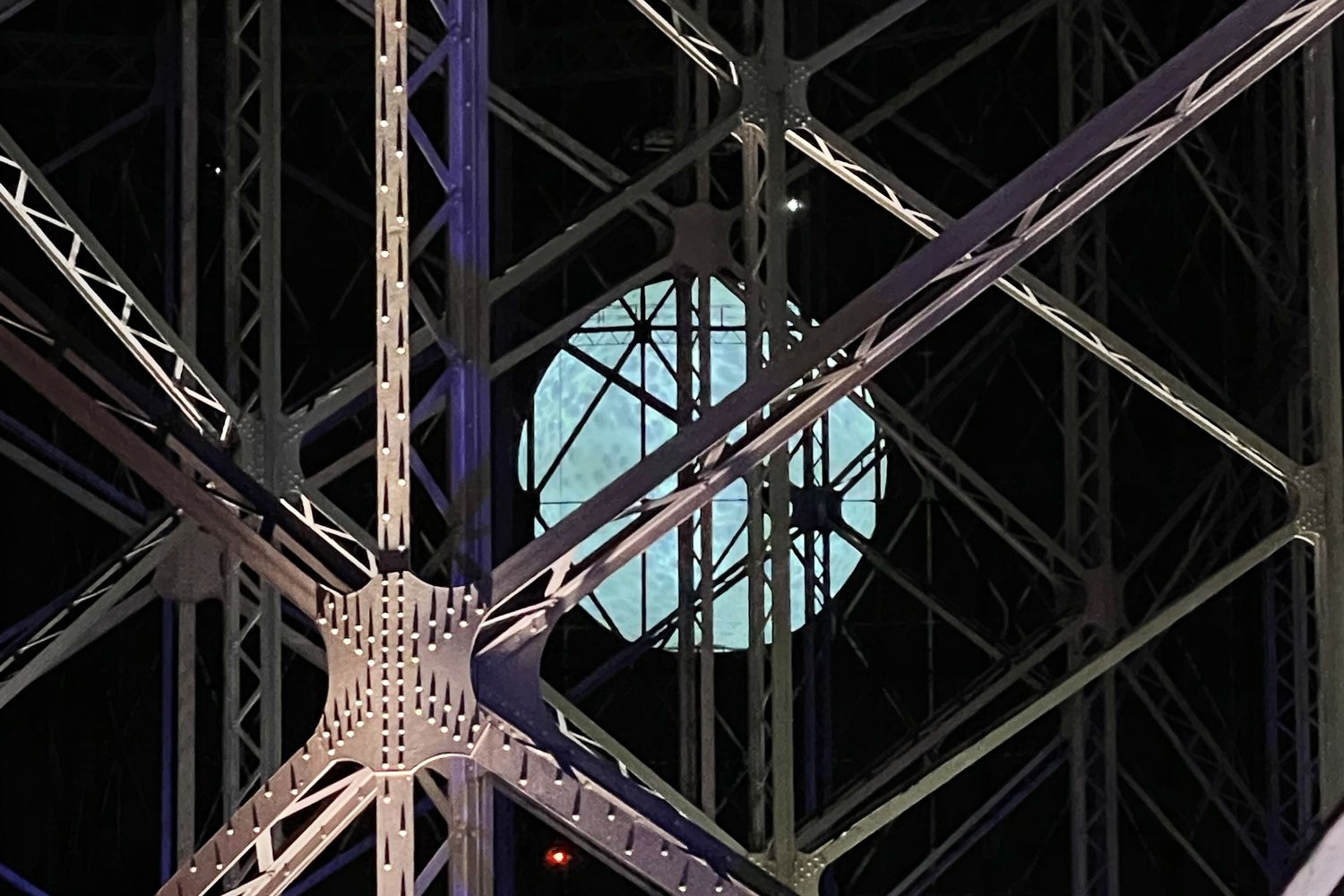 L'installazione al Gazometro per Videocitt&agrave;