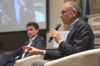 Enrico Letta e Giuseppe Conte&nbsp;