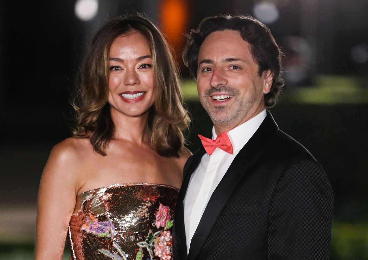 Sergey Brin con l'ex moglie&nbsp;Nicole Shanahan