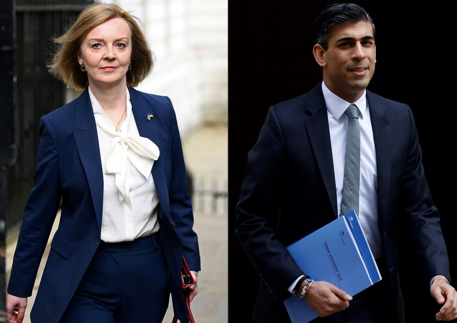 Liz Truss e Rishi Sunak