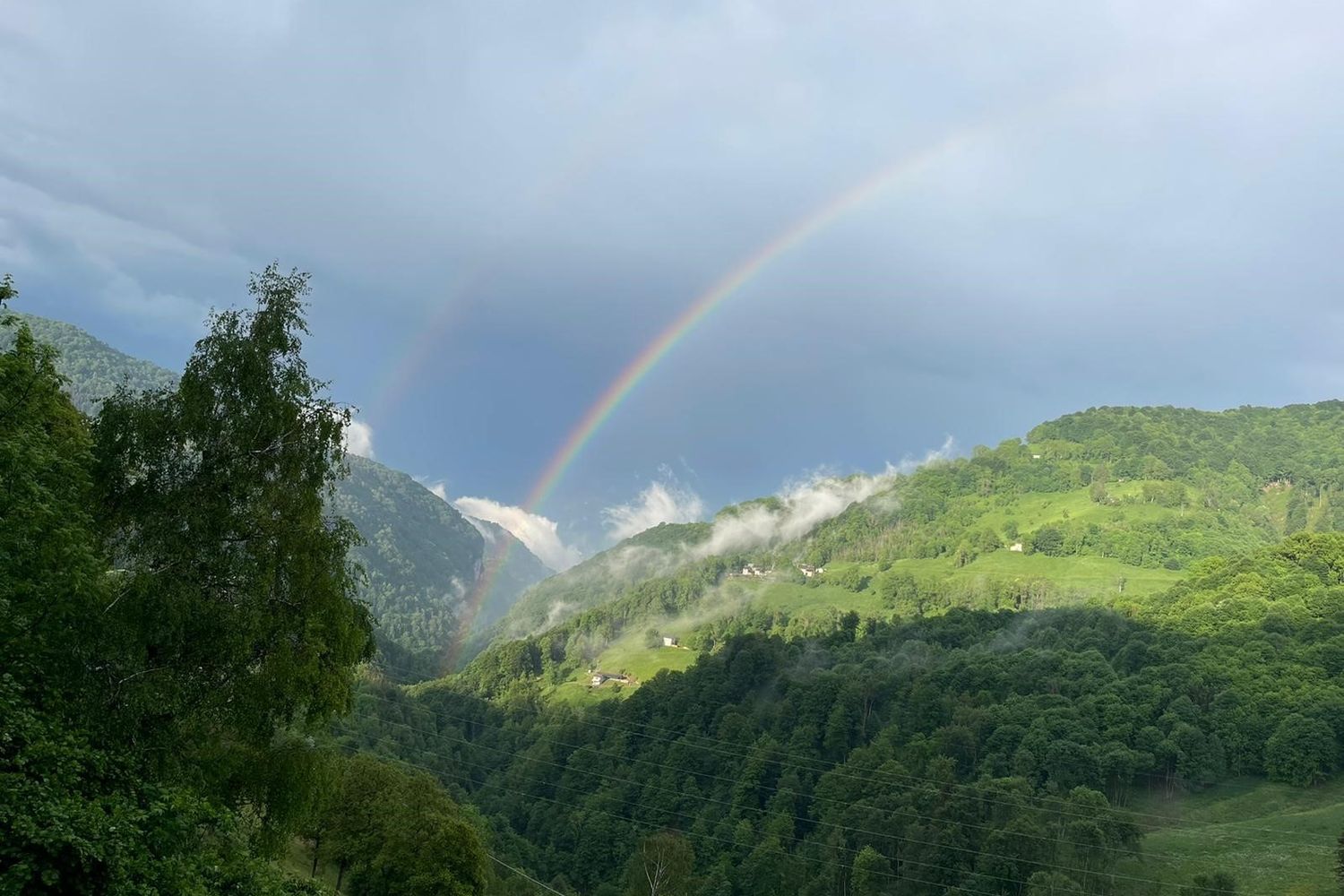 Arcobaleno a Morterone