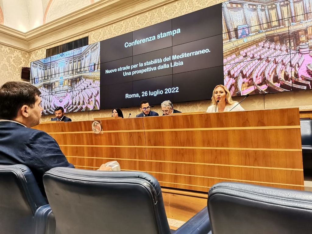 La conferenza stampa &quot;Nuove strade per la stabilit&agrave; del Mediterraneo, una prospettiva dalla Libia&quot;