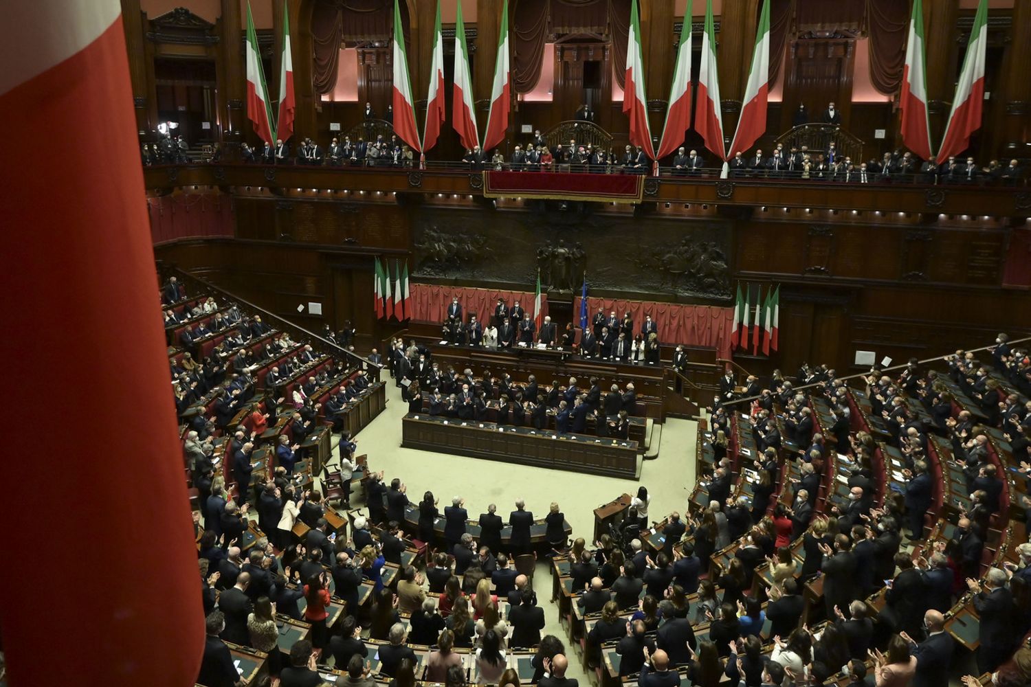 La Camera dei Deputati in seduta comune&nbsp;