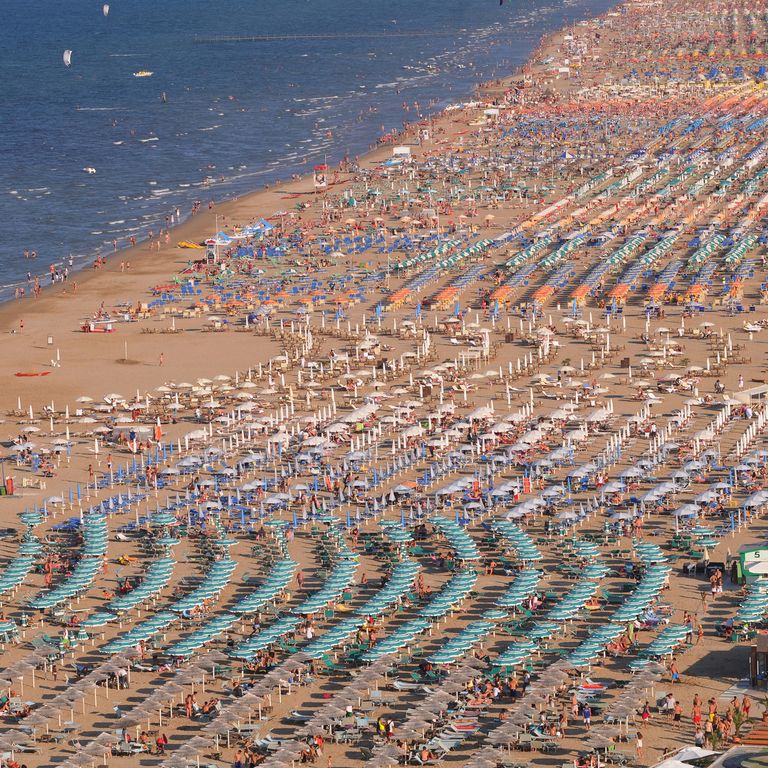 Il litorale di Rimini