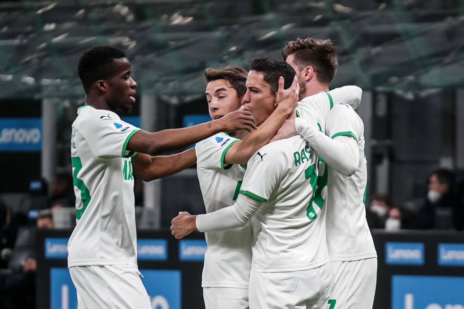 Giacomo Raspadori nel Sassuolo