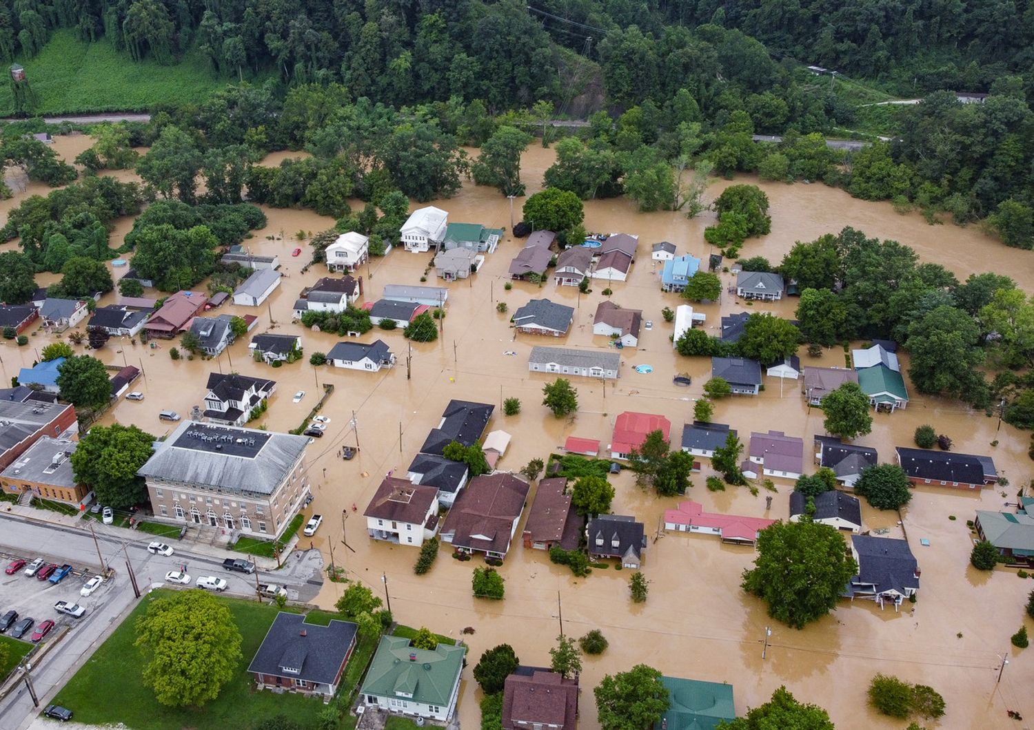 L'alluvione nel Kentucky