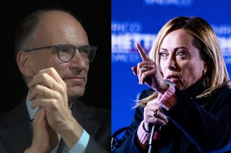 &nbsp;Enrico Letta e Giorgia Meloni