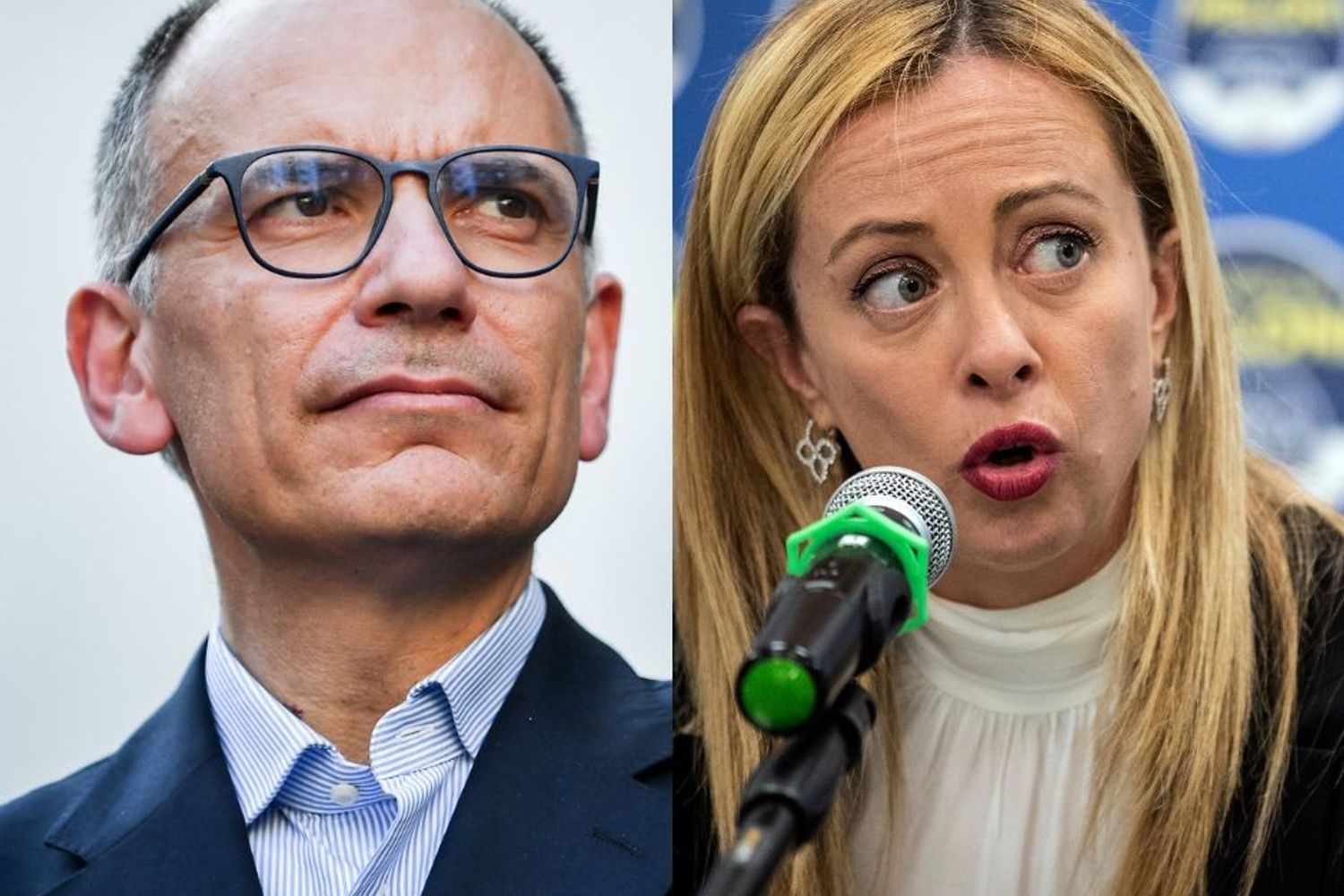 Enrico Letta, Giorgia Meloni