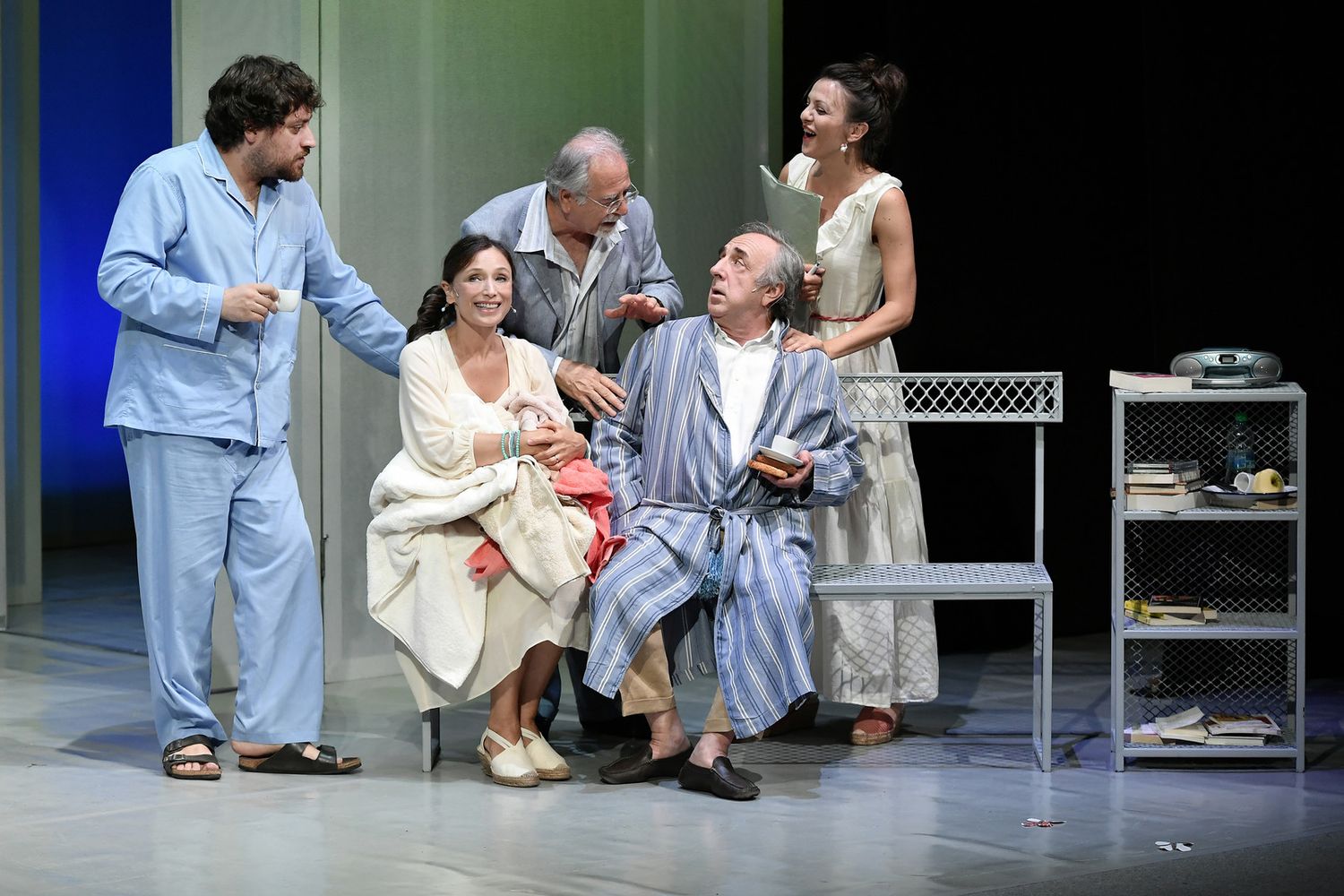 Roberto Nobile a teatro con Silvio Orlando