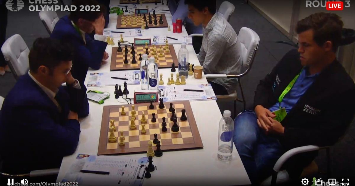 Alle Olimpiadi degli scacchi l'Italia batte la Norvegia di Carlsen e
